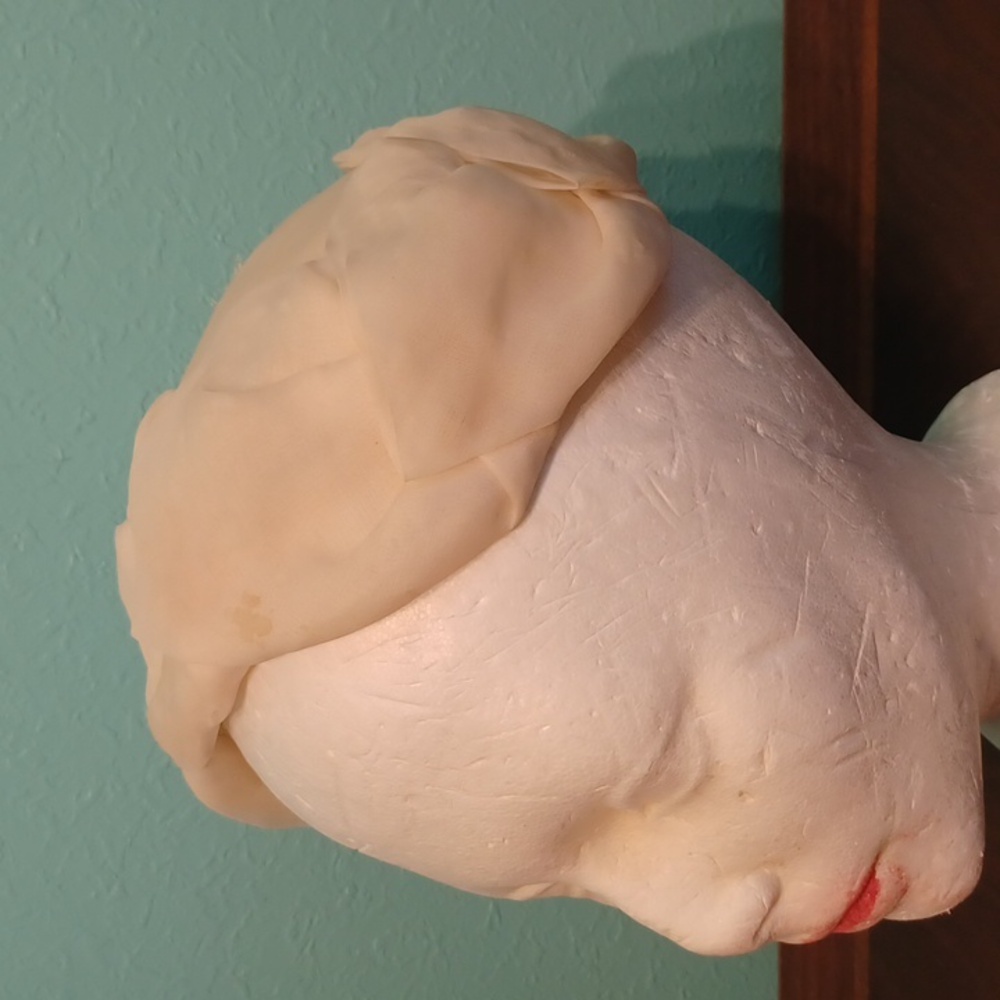 1950s Fascinator In Ivory    6545